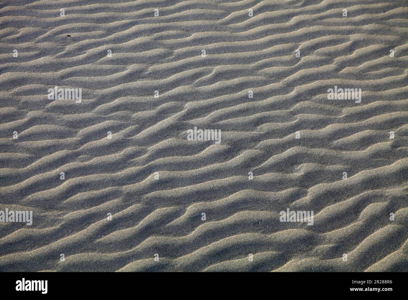 Kujukuri Beach ripples Stock Photo