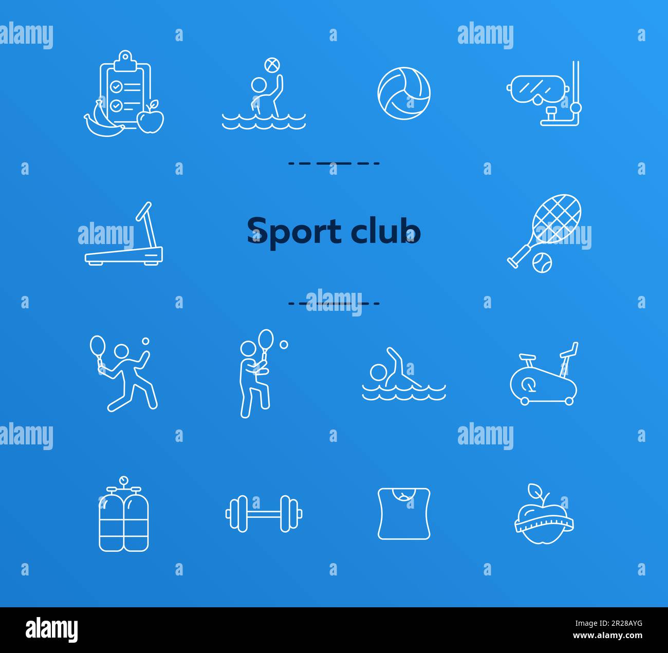 Sport tennis fruit Stock Vector Images - Alamy