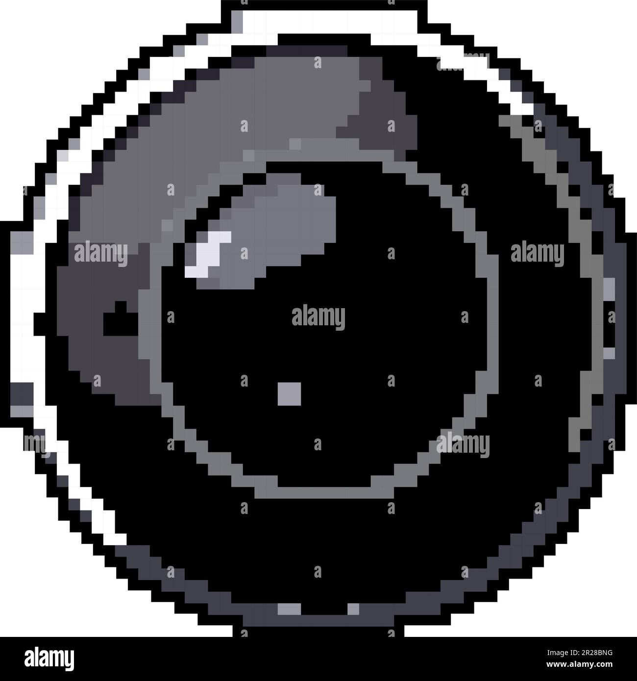 old medieval shield game pixel art vector illustration Stock Vector ...
