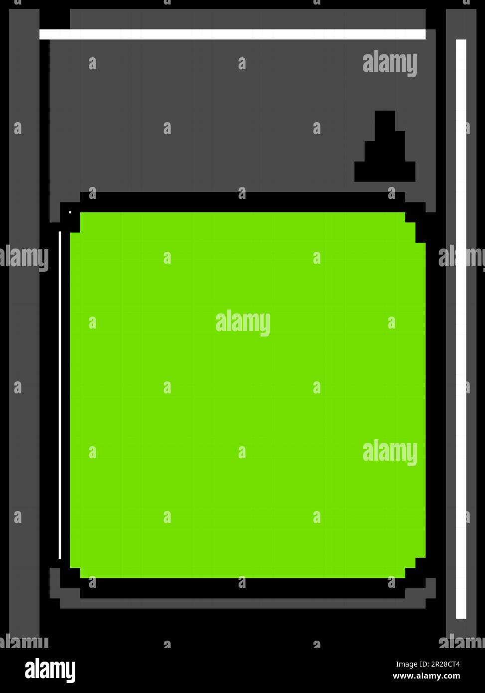 camera memory card game pixel art vector illustration Stock Vector