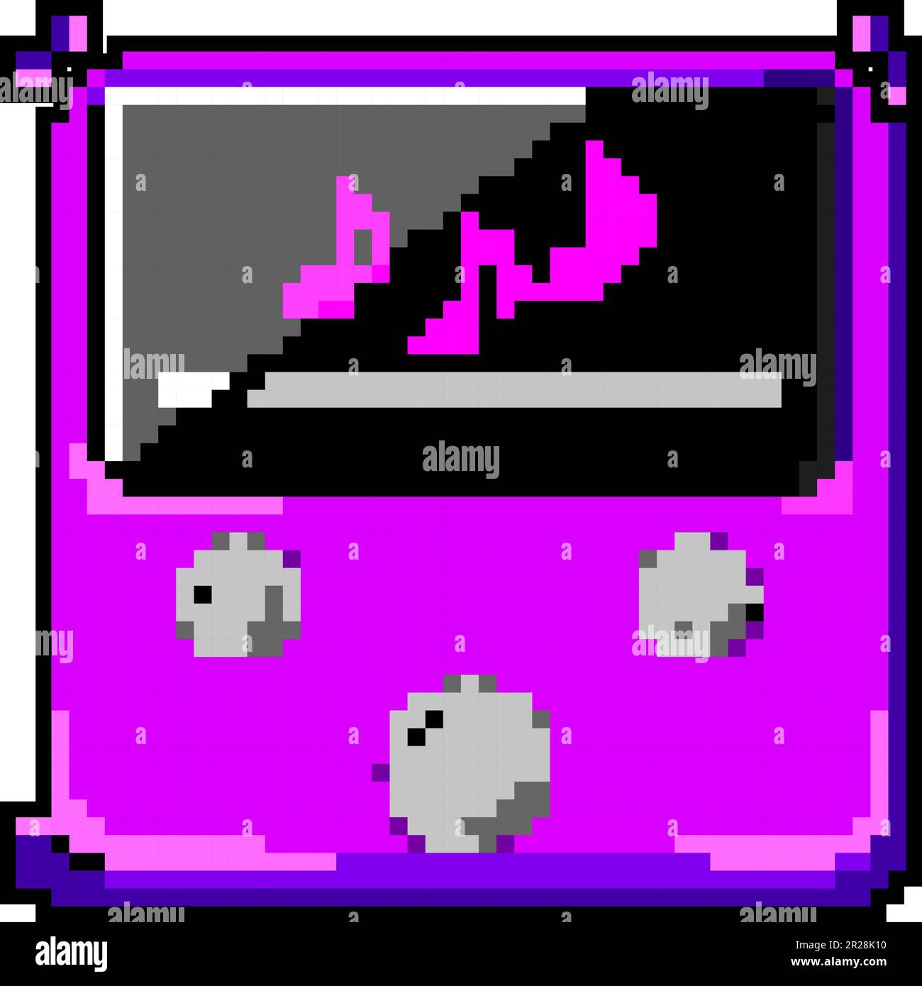 modern mp3 player game pixel art vector illustration Stock Vector Image & Art Alamy