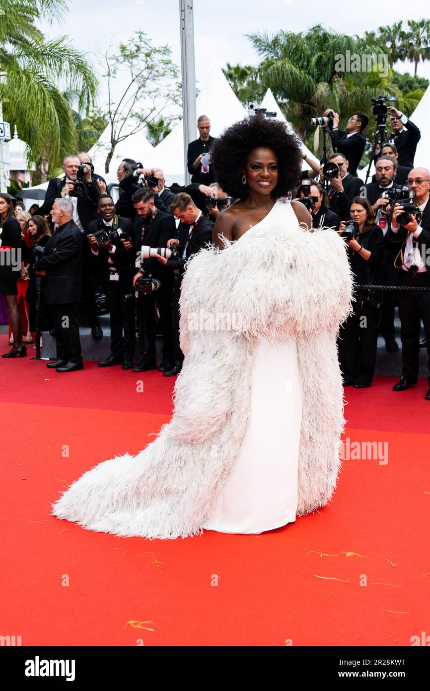 Viola Davis 2023 Cannes Film Festival Red Carpet Dress