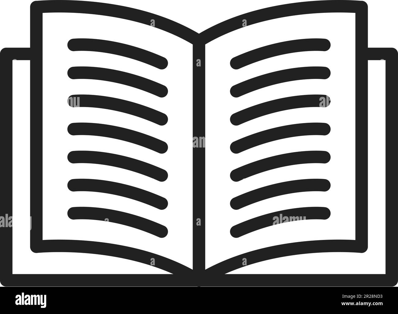 Open Book icon vector image Stock Vector Image & Art - Alamy