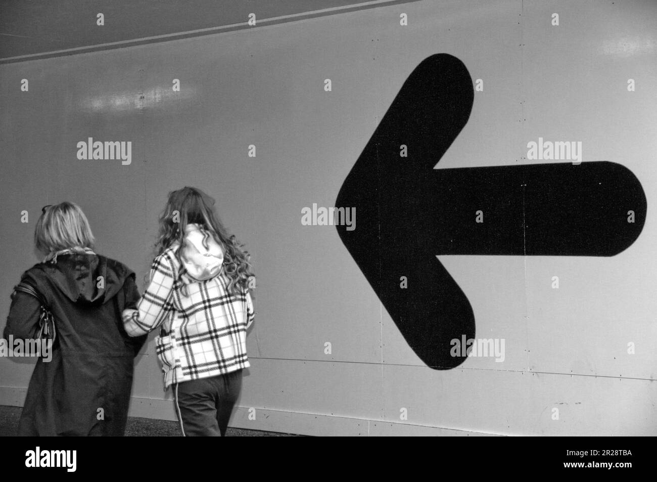 Just follow the sign, you cannot go wrong Stock Photo - Alamy