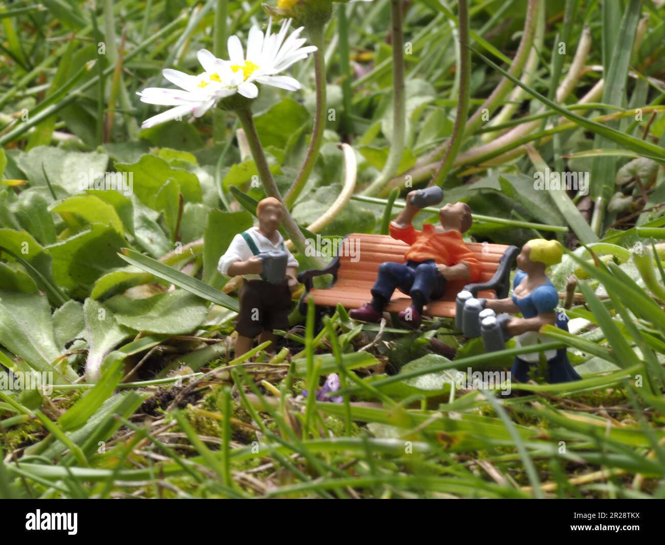 Model construction figure Stock Photo Alamy