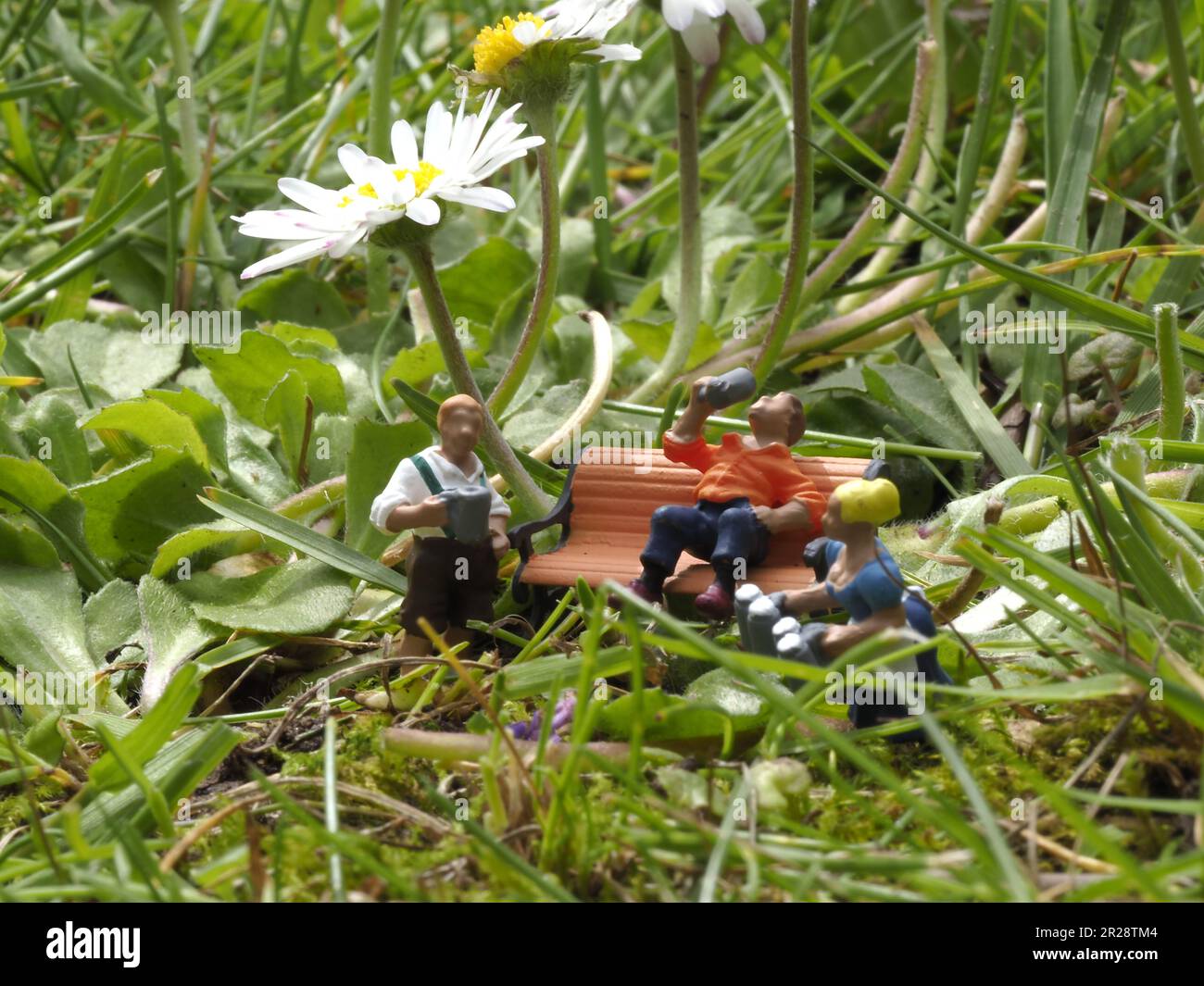 Model construction figure Stock Photo Alamy