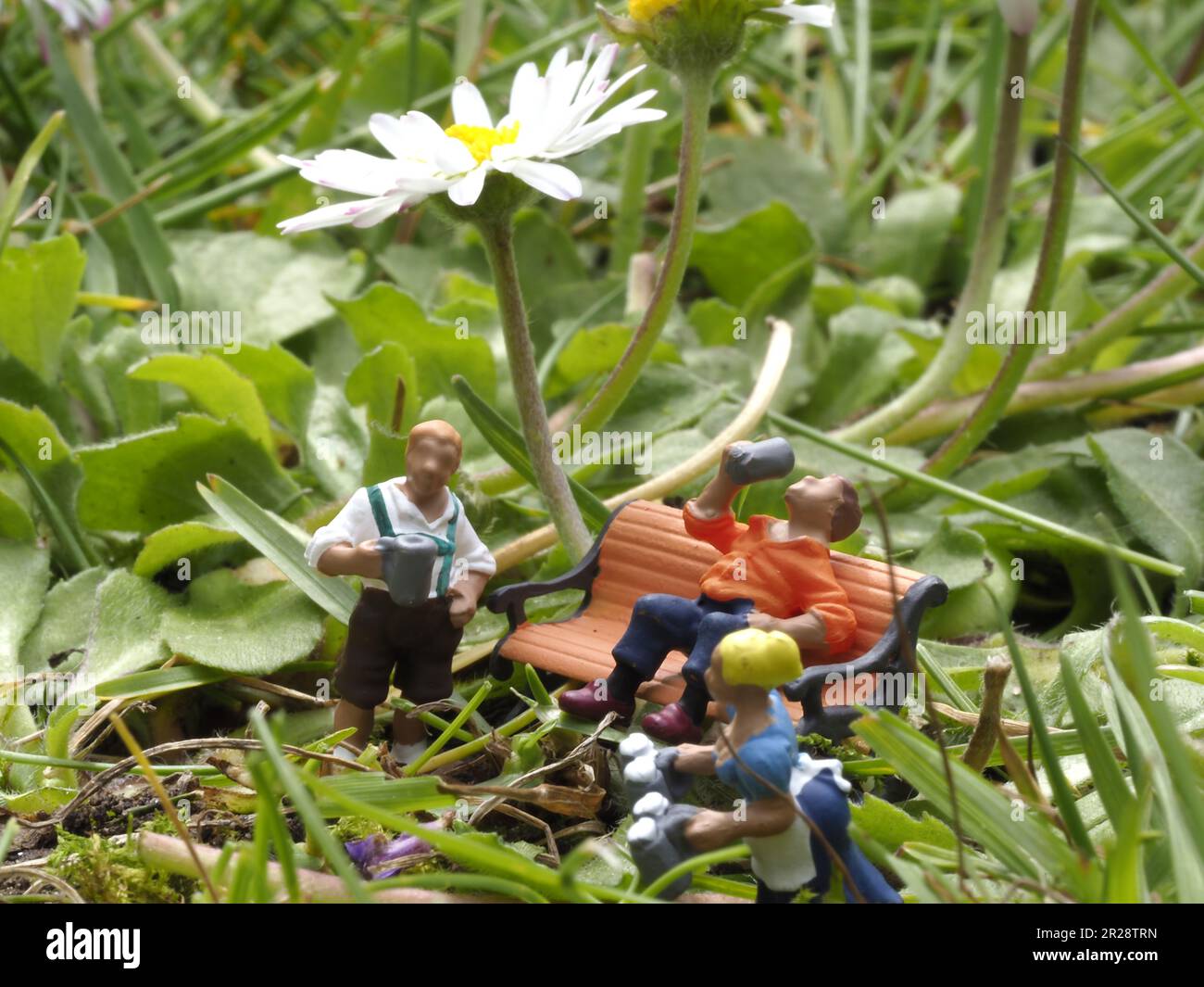Model construction figure Stock Photo Alamy