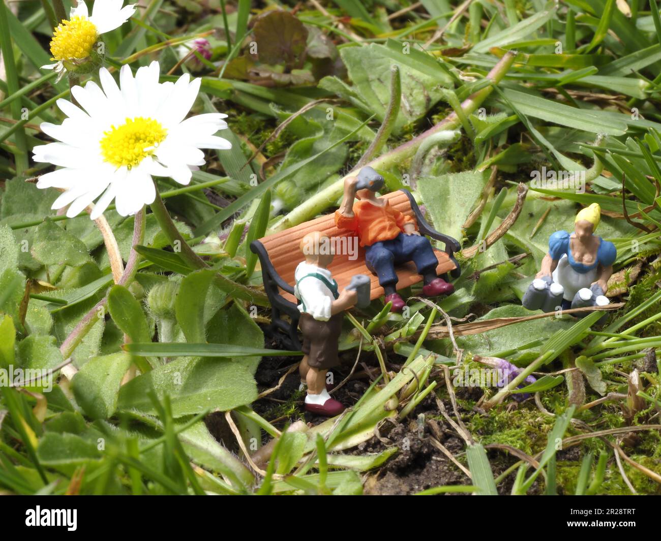 Model construction figure Stock Photo Alamy