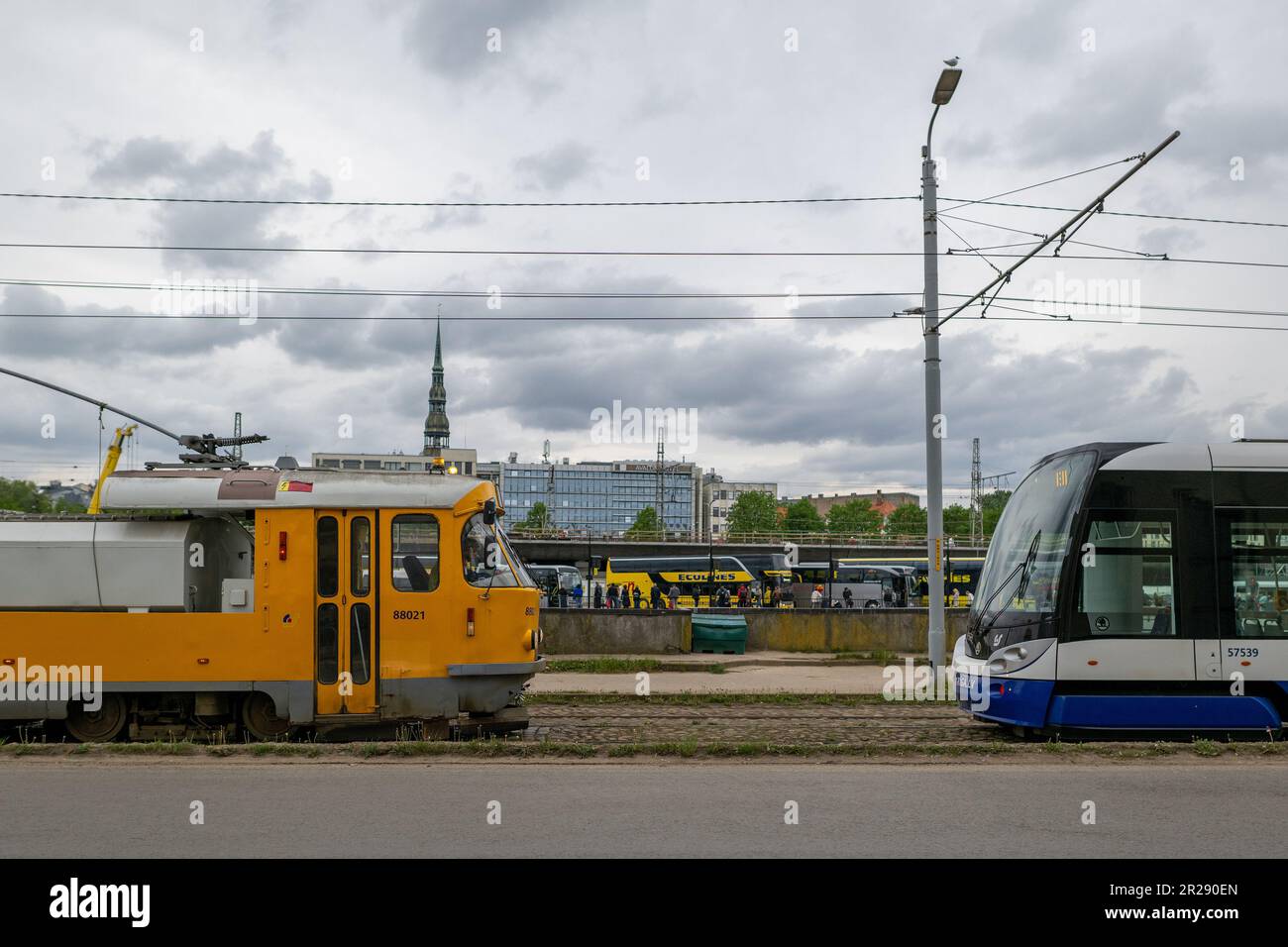 Riga, Latvia. 17th May, 2023. The historic Centre of Riga, Latvia, 17 ...