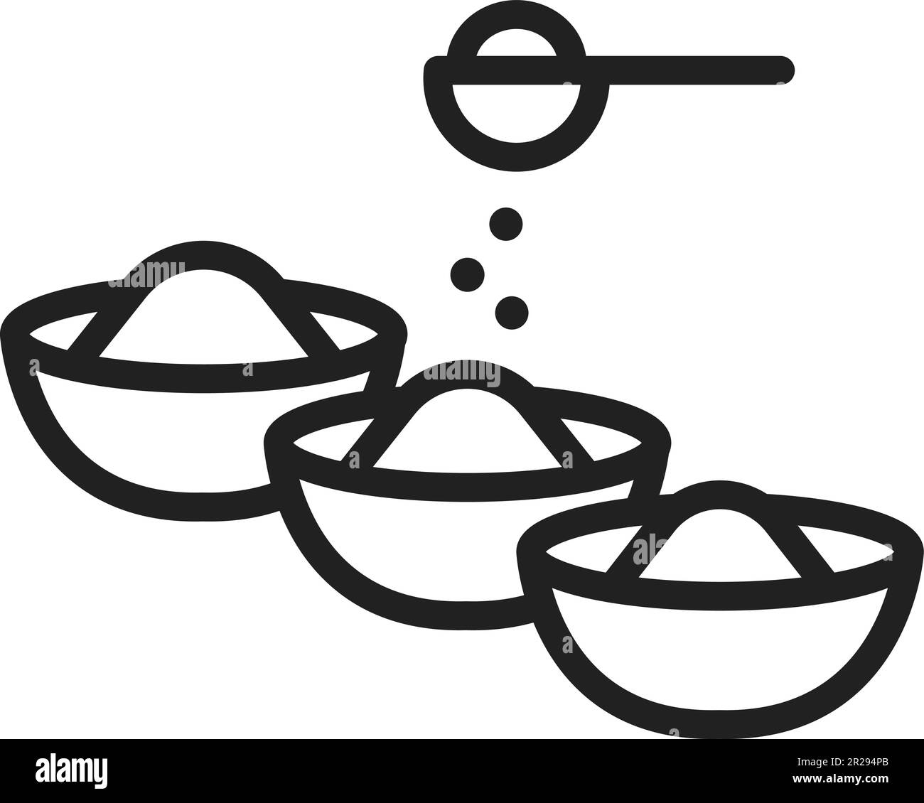 Spices icon vector image. Stock Vector