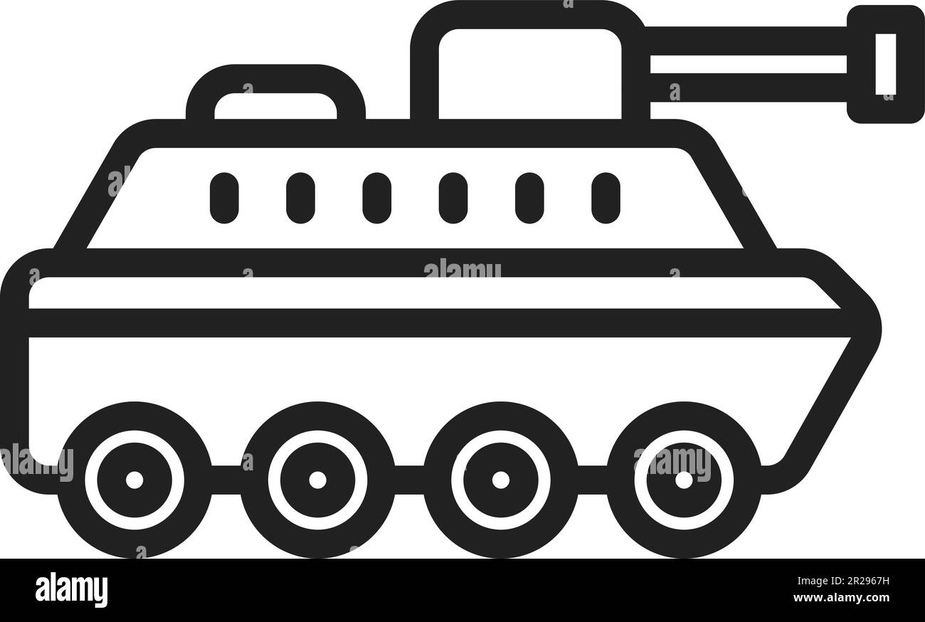 Tank icon vector image. Suitable for mobile application web application and print media. Stock Vector