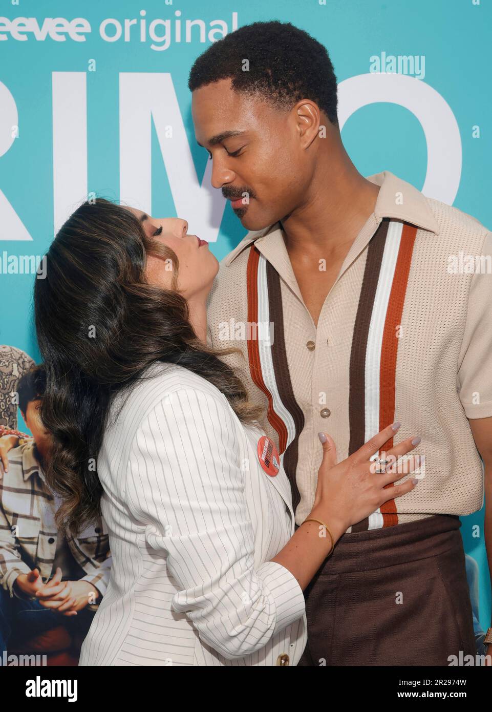 Santa Monica, Ca. 17th May, 2023. Christina Vidal, Marcus Emanuel Mitchell at the Amazon Freevee 'Primo' TV Series premiere at The Santa Monica Pier in Santa Monica, California on May 17, 2023. Credit: Faye Sadou/Media Punch/Alamy Live News Stock Photo