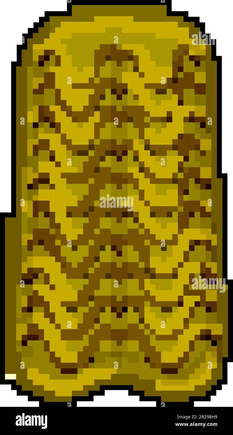 pilates camp mat game pixel art vector illustration Stock Vector Image ...