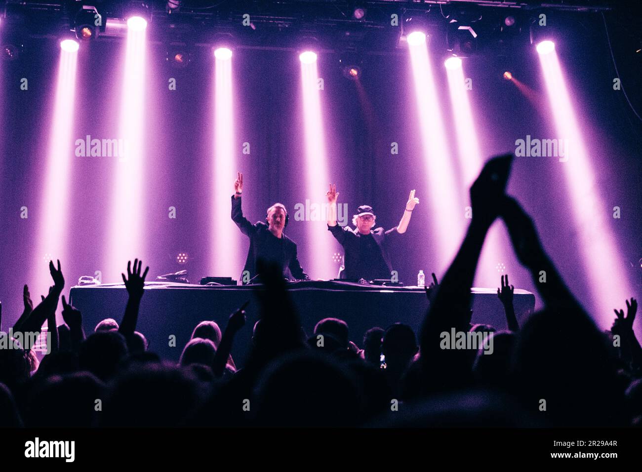 Copenhagen, Denmark. 17th May, 2023. The Austrian electronic music duo