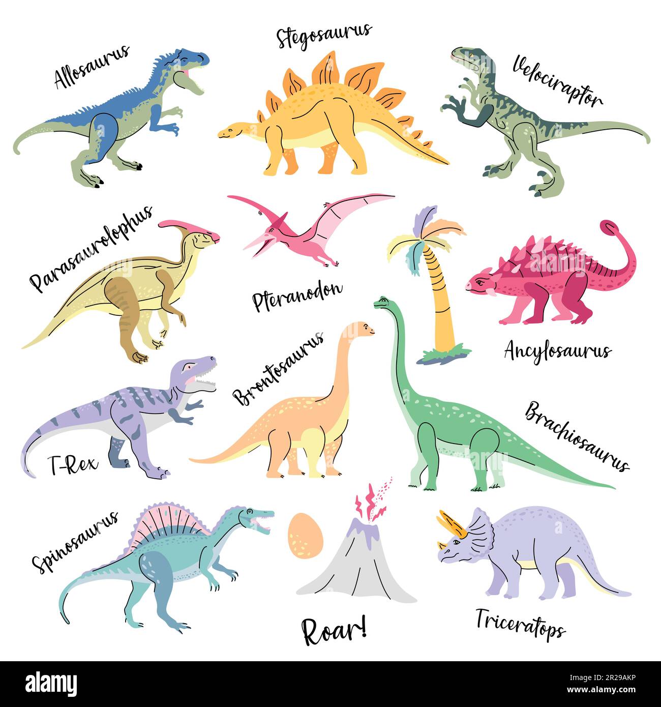 Dinosaur Bones Dinosaur Tyrannosaurus Rex Triceratops Stegosaurus Dinosaur Bones Dinosaur Tyrannosaurus Rex Triceratops Stegosaurus