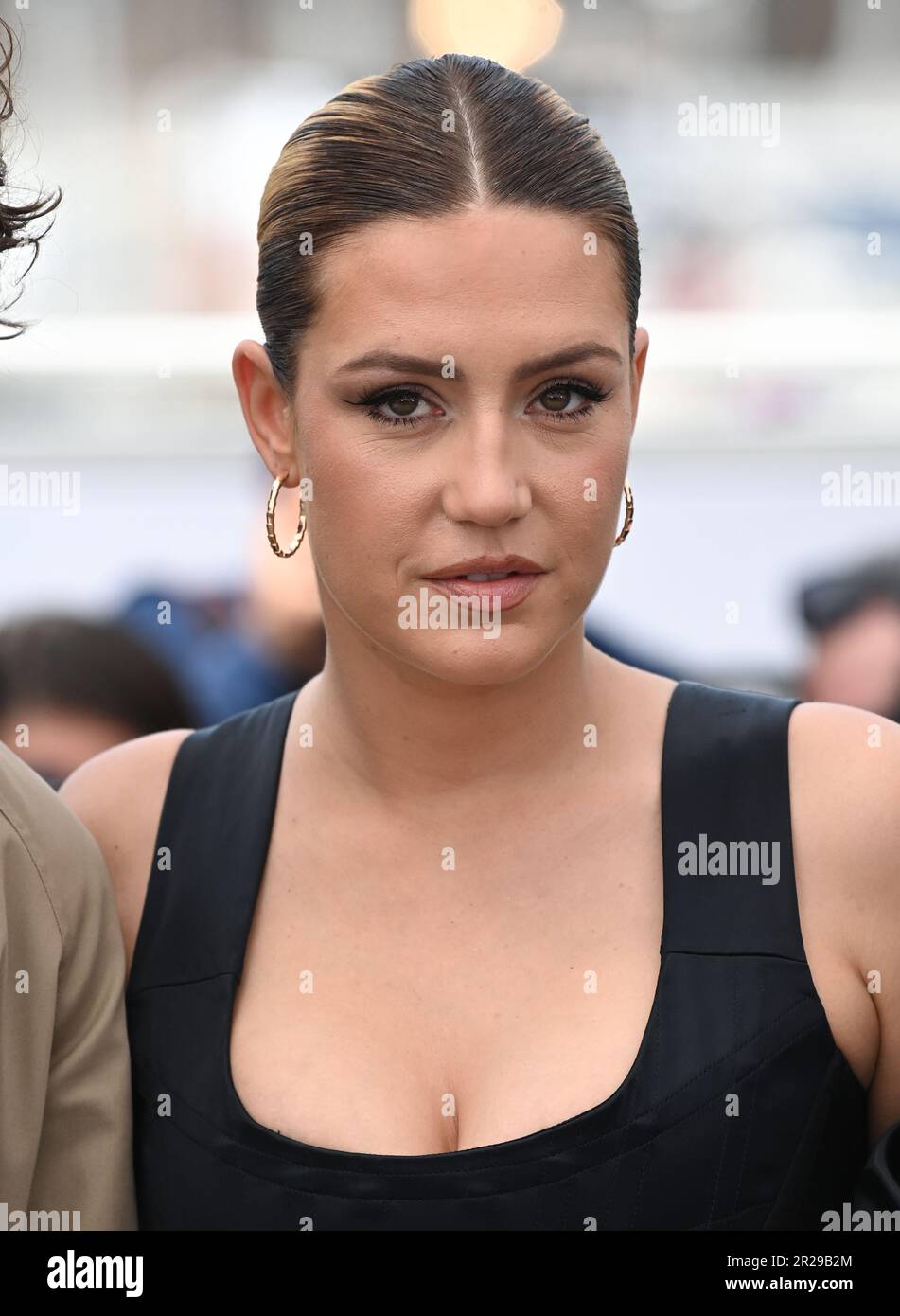 Adèle Exarchopoulos attends the 'Le Règne animal' photocall during the 76th  Annual Cannes Film Festival in