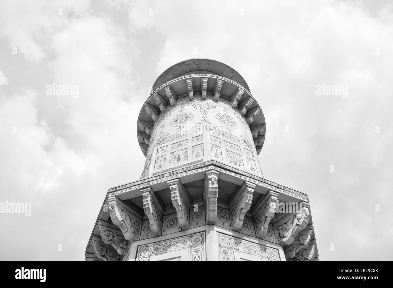 Agra fort unesco Black and White Stock Photos & Images - Alamy