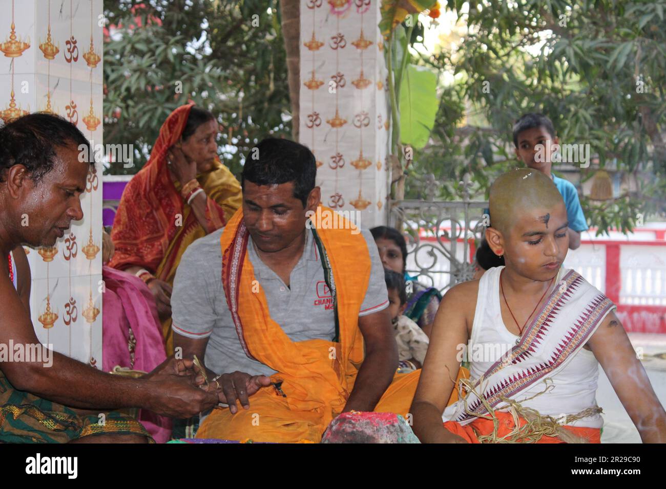 Thread ceremony or upanayana ceremony at sunya mandap kupari odisha by