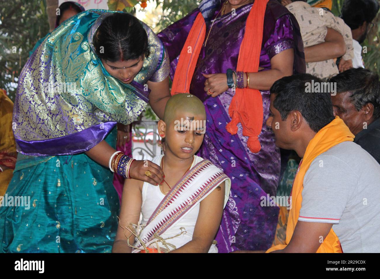 Thread ceremony or upanayana ceremony at sunya mandap kupari odisha by channelm2 Stock Photo Alamy
