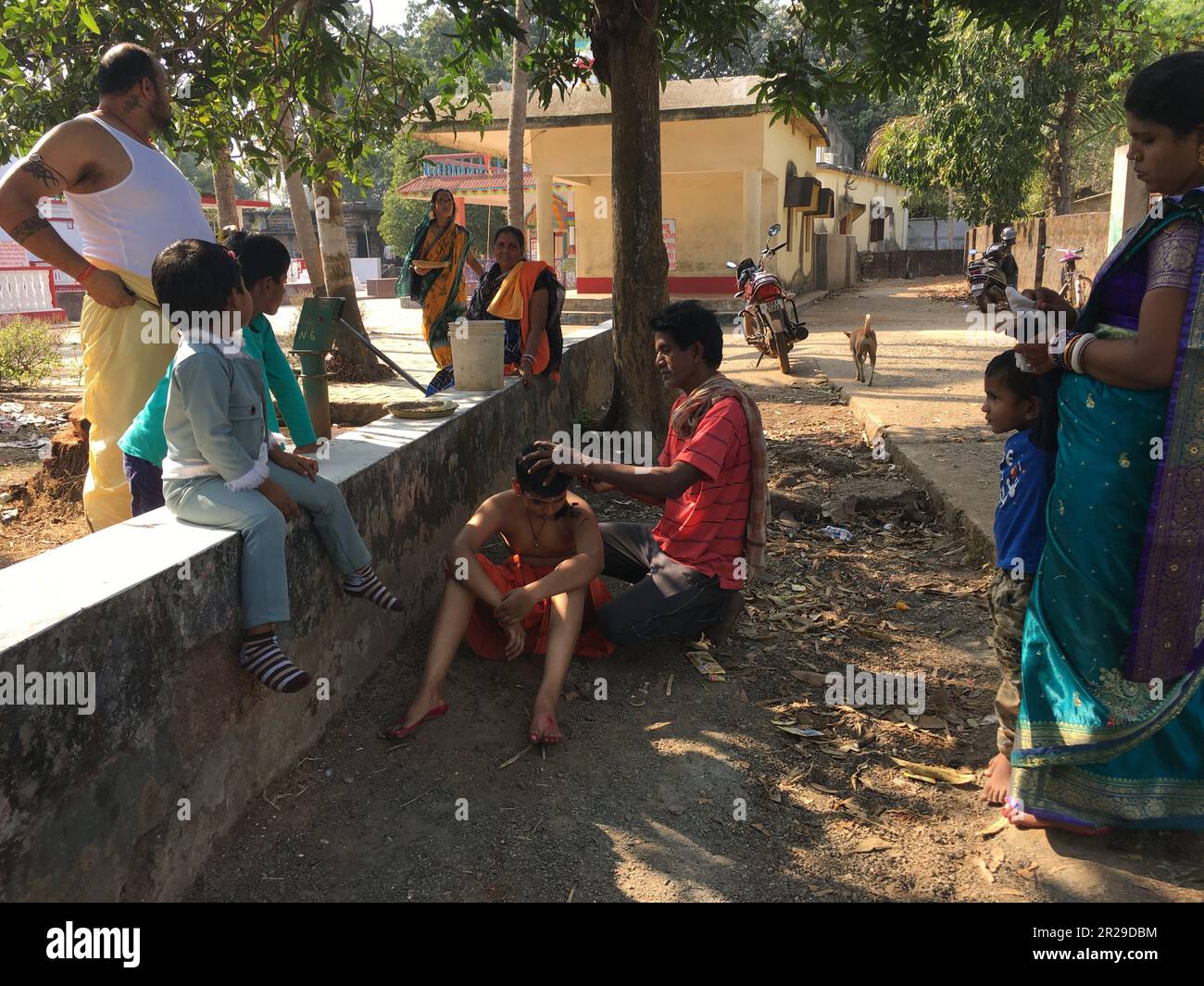 Hindu brahmin Upanayana or The sacred thread ceremony. His entry into ...