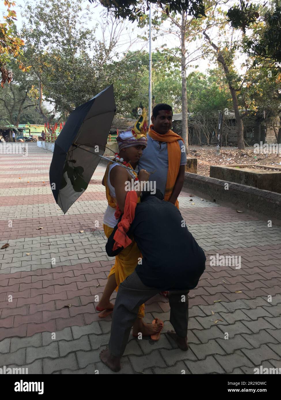 Hindu brahmin Upanayana or The sacred thread ceremony. His entry into ...