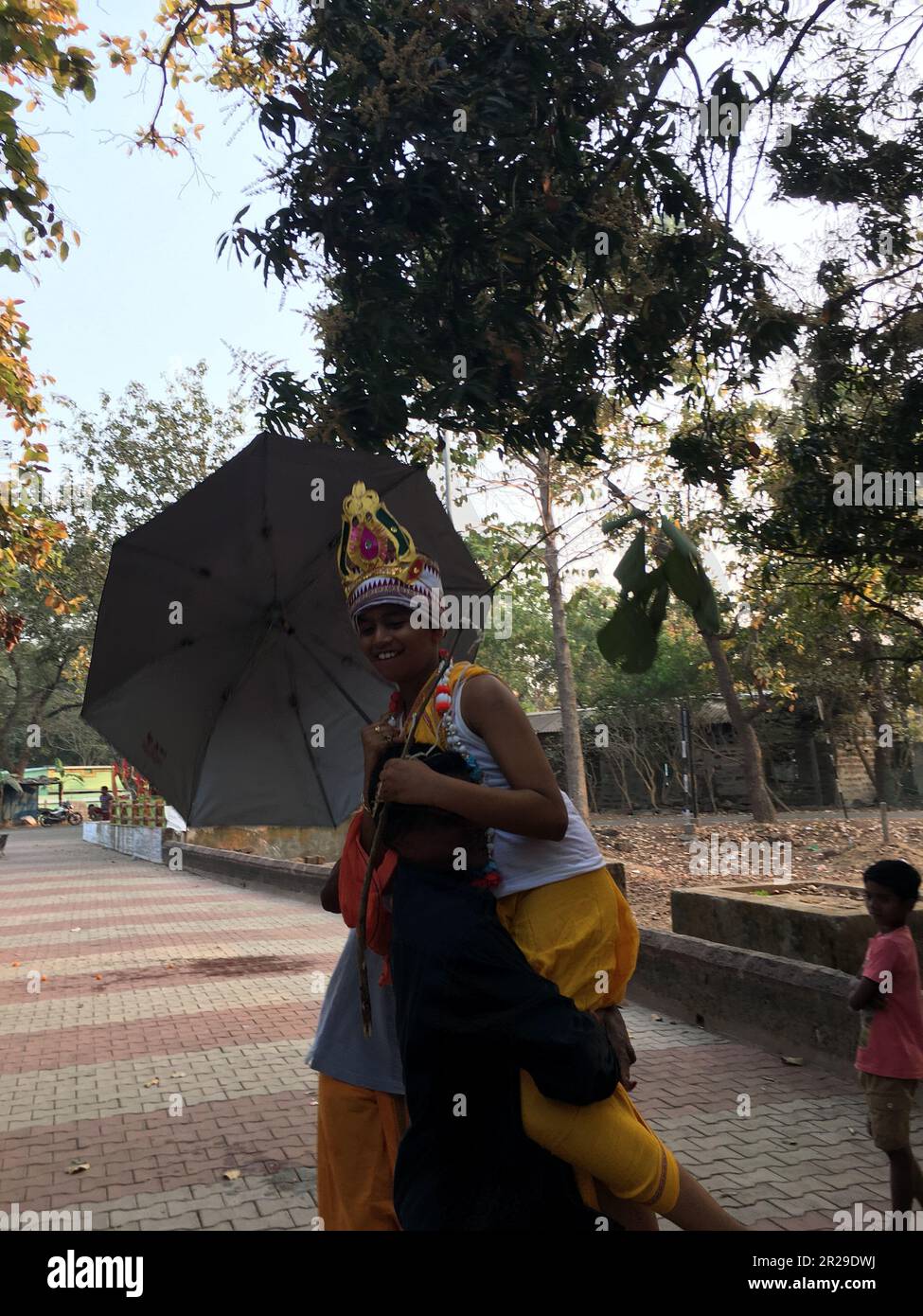 Hindu brahmin Upanayana or The sacred thread ceremony. His entry into ...
