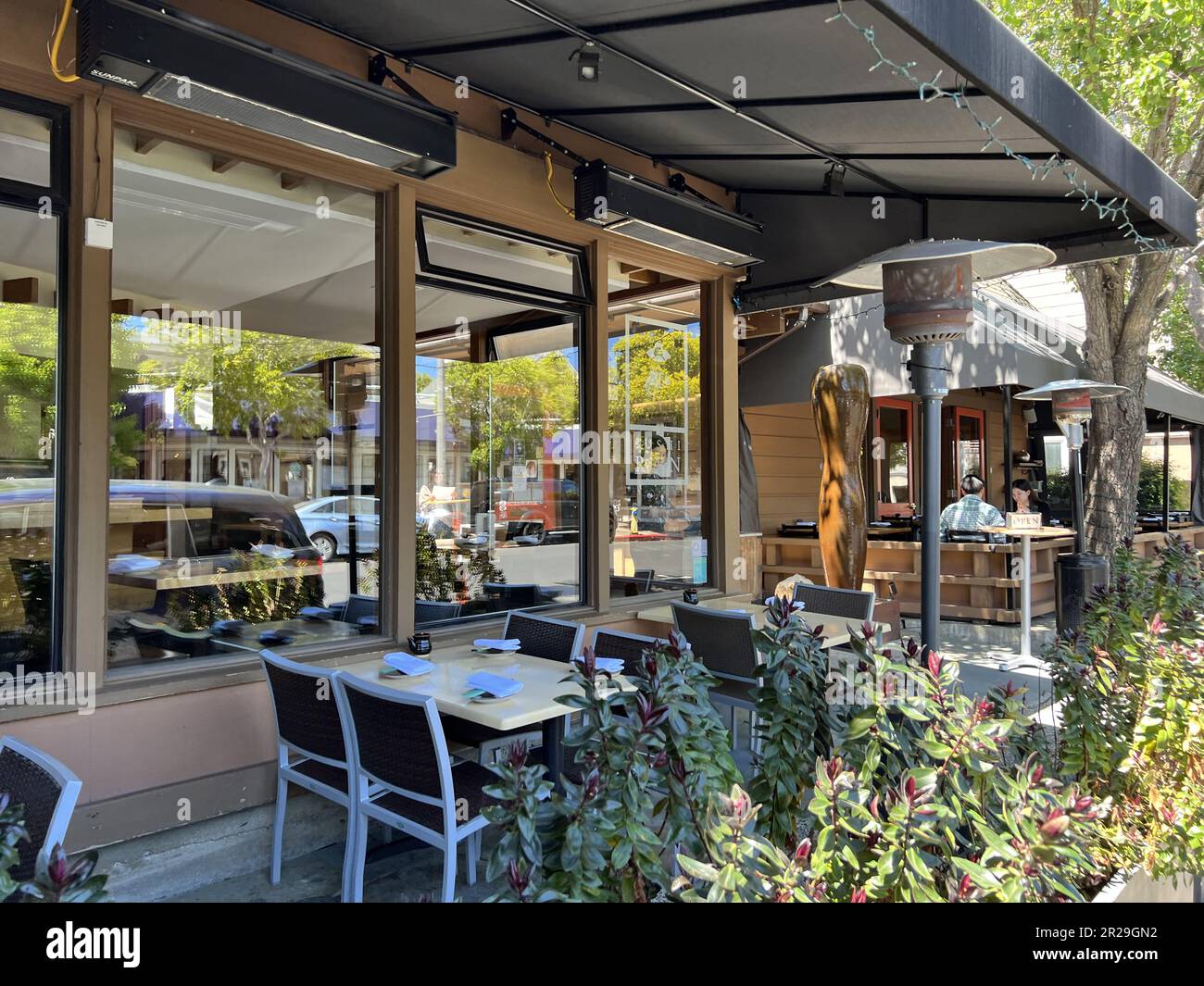 Sushi with outdoor seating deals