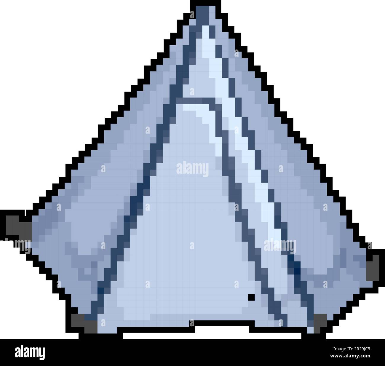 forest tent camp color icon vector illustration Stock Vector Image ...