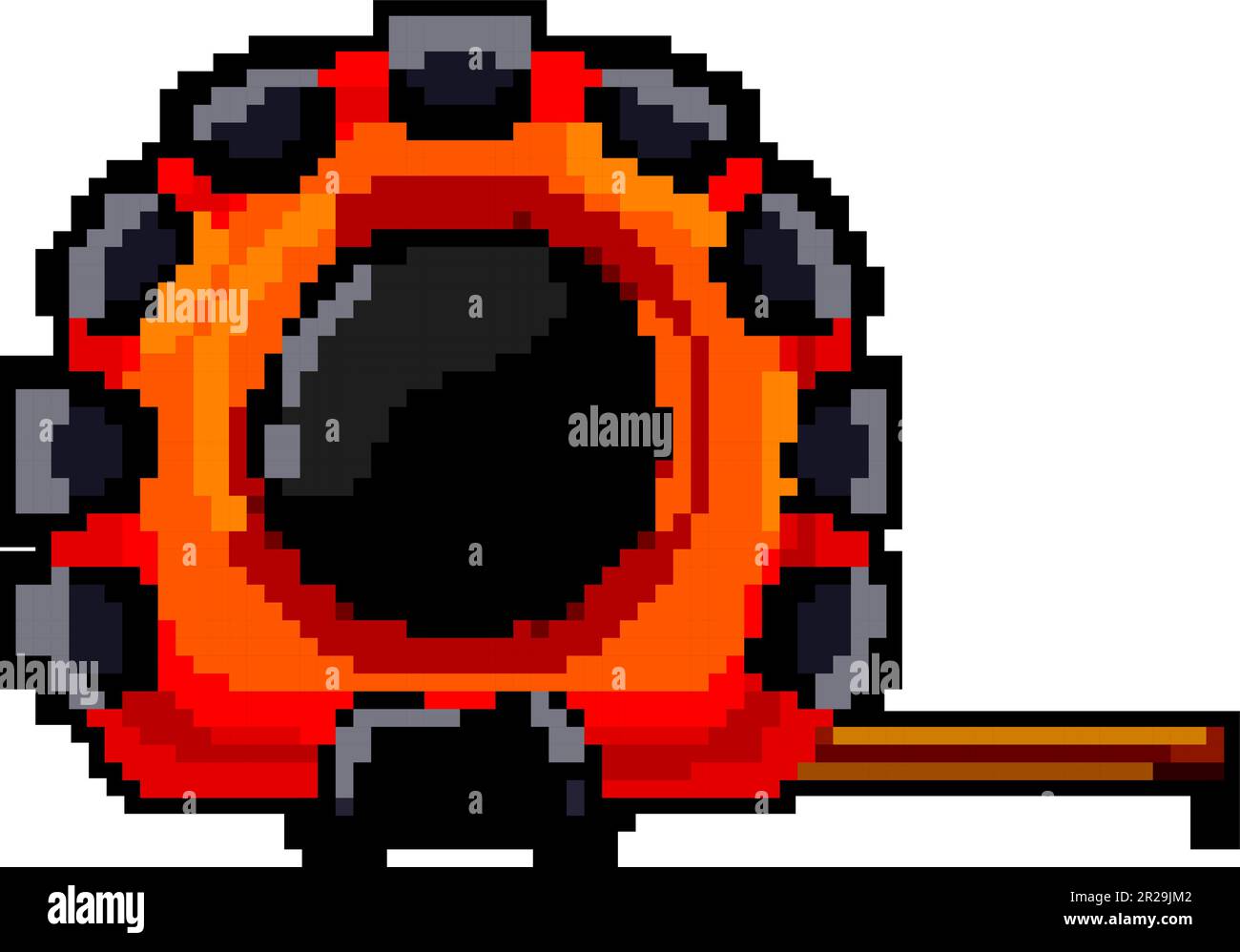 centimeter tape measure game pixel art vector illustration Stock Vector Image & Art Alamy