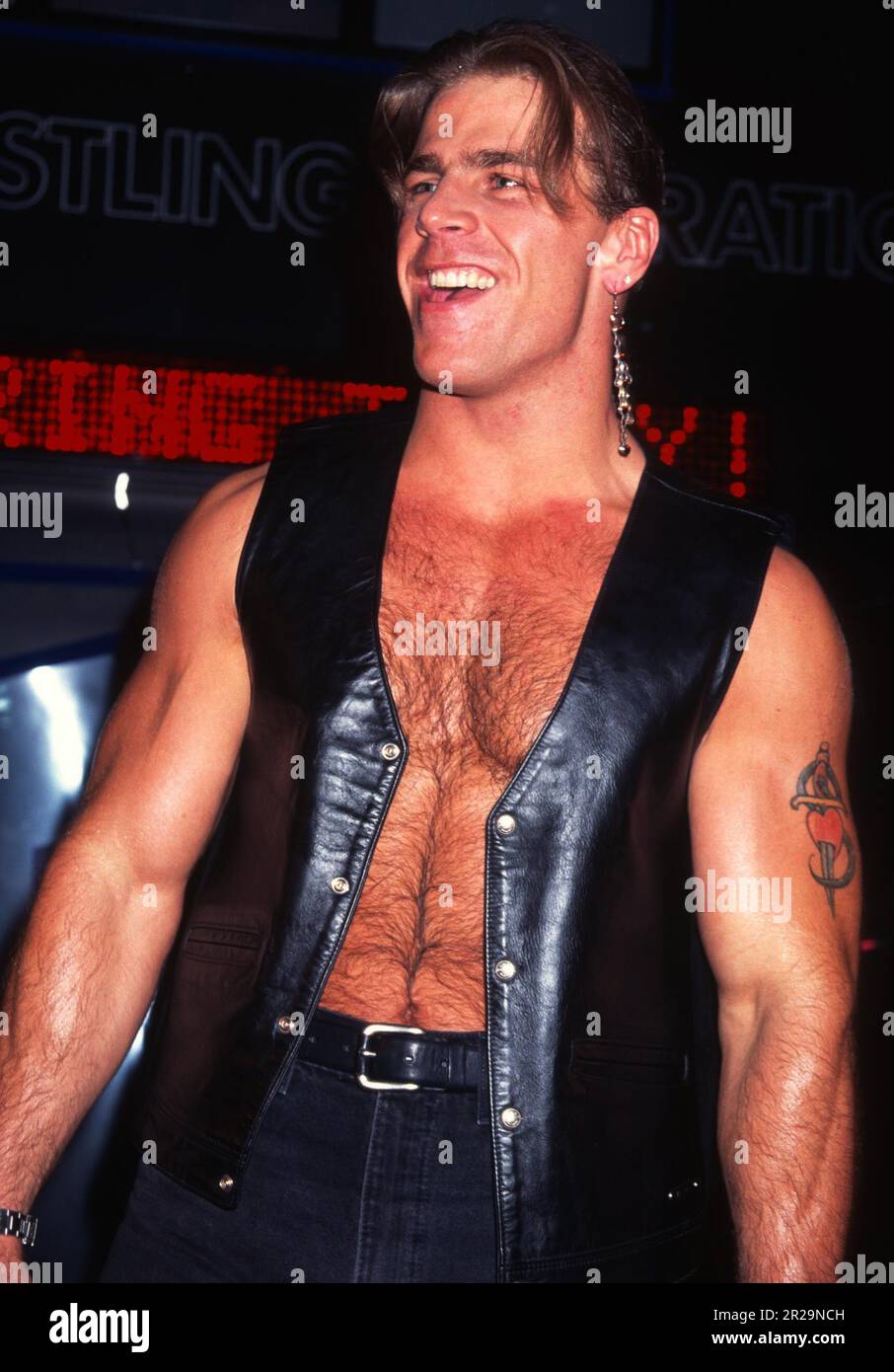 1992 Shawn Michaels John Barrett/PHOTOlink Stock Photo Alamy