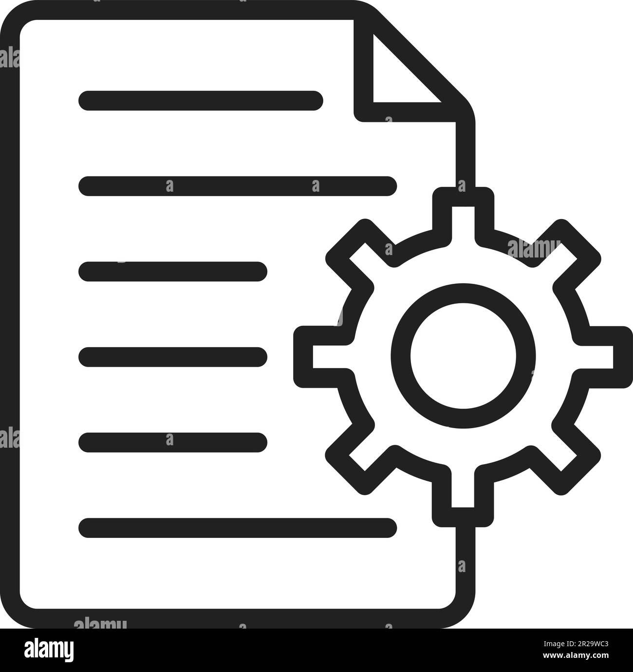 Setting icon vector image Stock Vector Image & Art - Alamy