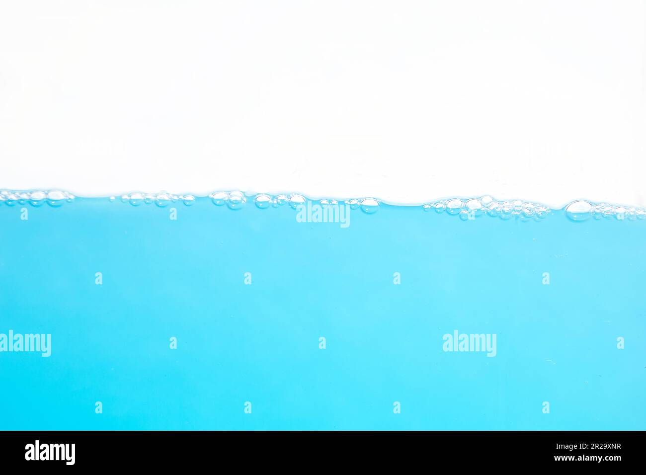 Water Surface Splash and bubbles . on white background Stock Photo - Alamy