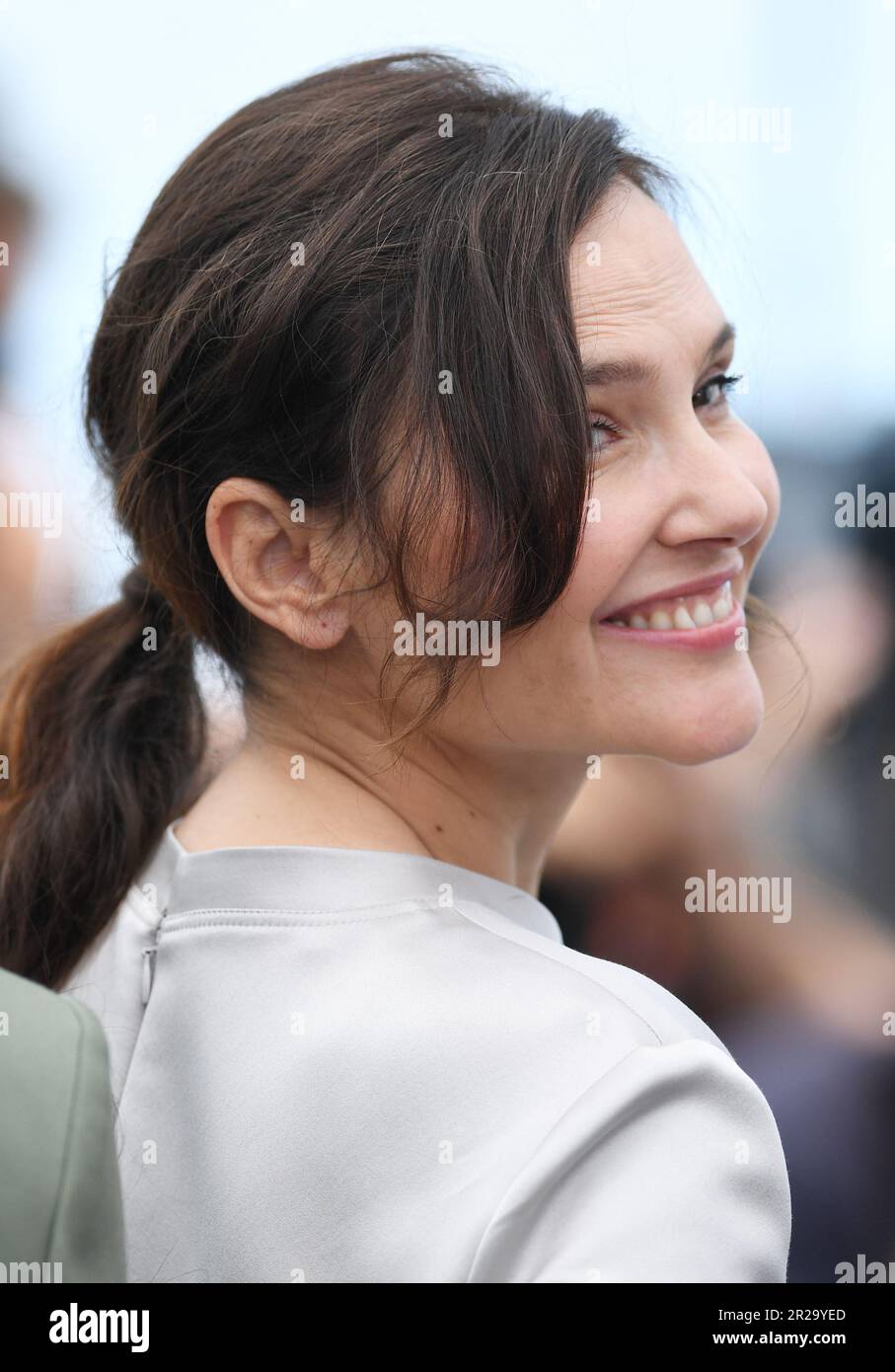Cannes, France. 18th May, 2023. French actress Virginie Ledoyen attends a photo call for Homecoming at the 76th Cannes Film Festival at Palais des Festivals in Cannes, France on Thursday, May 18, 2023. Photo by Rune Hellestad/ Credit: UPI/Alamy Live News Stock Photo