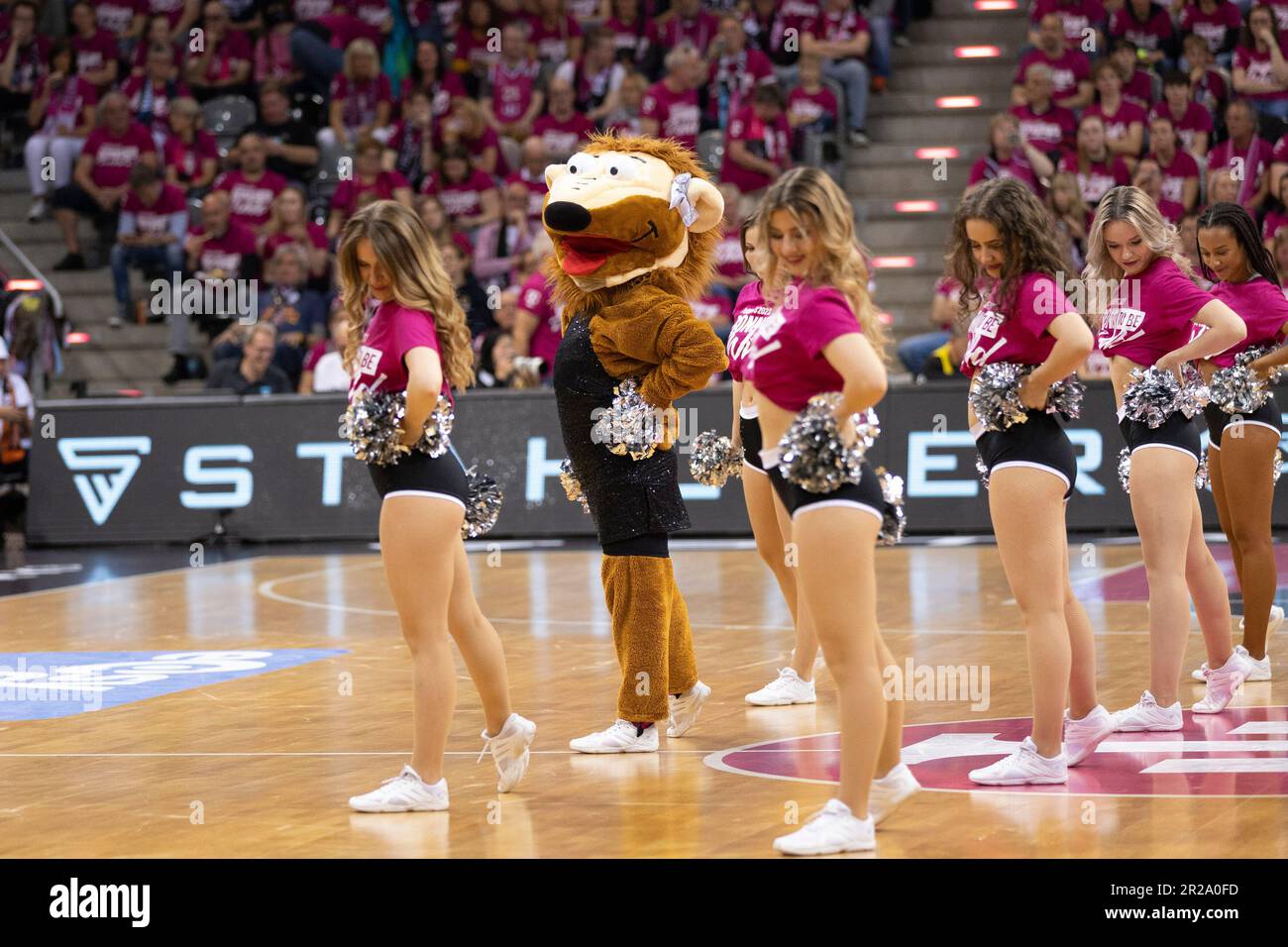 Bonn, Deutschland. 17th May, 2023. The, Baskets Danceteam, the