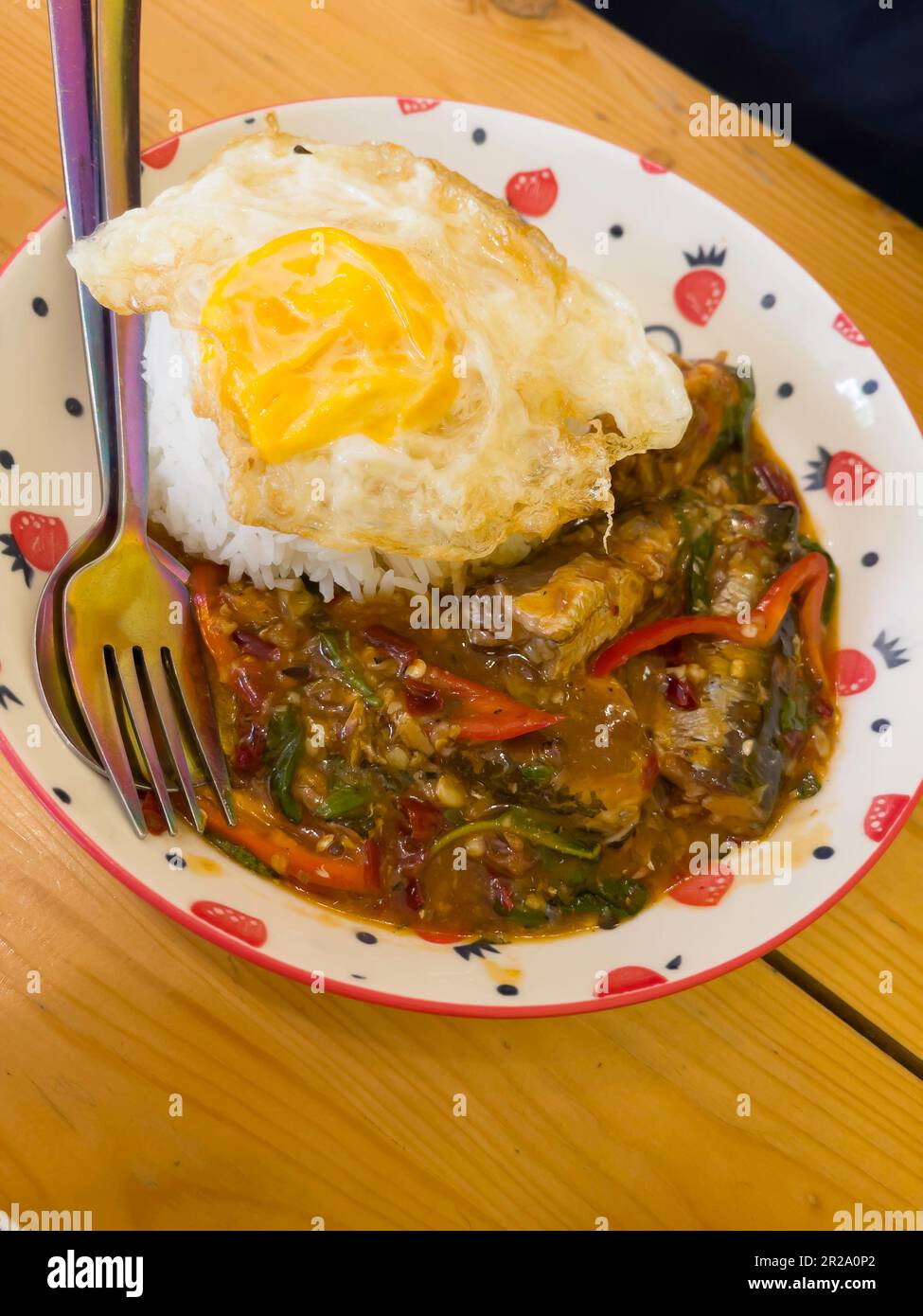 Thai spicy street food menu, stock photo Stock Photo Alamy