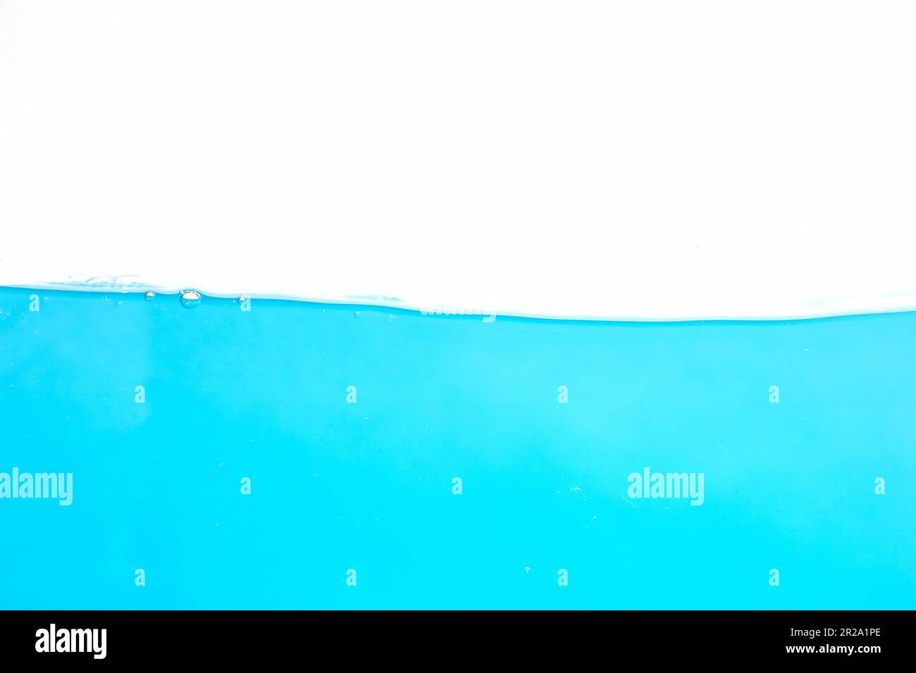 Water Surface Splash and bubbles . on white background Stock Photo Alamy