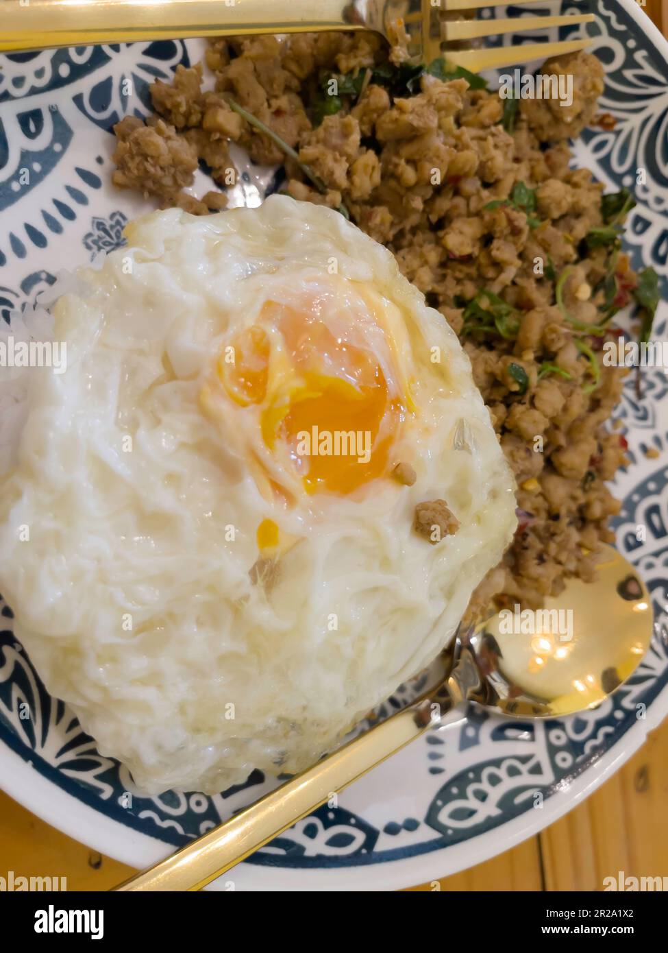 Thai spicy street food menu, stock photo Stock Photo Alamy