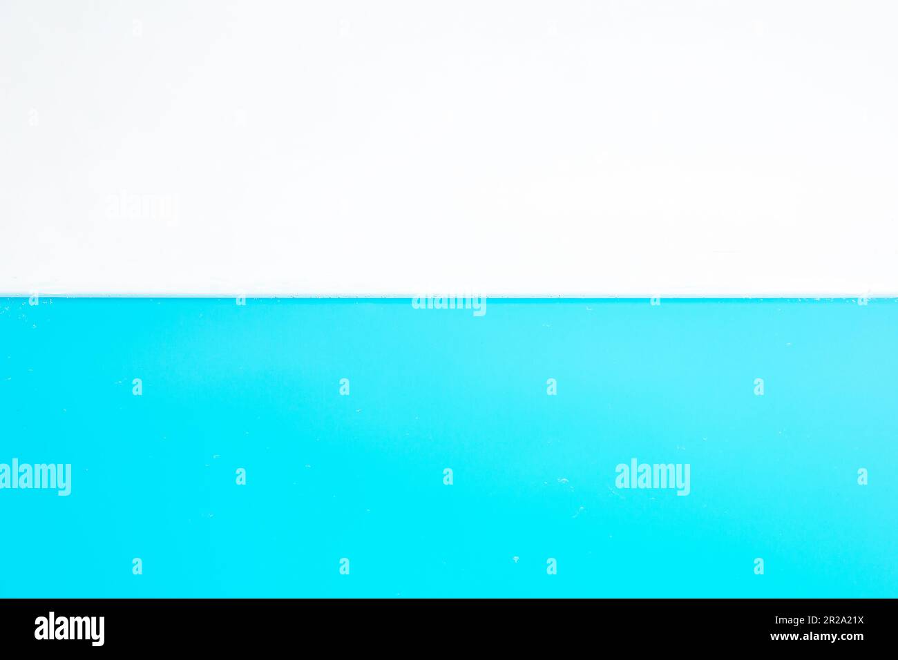 Water Surface Splash and bubbles . on white background Stock Photo - Alamy