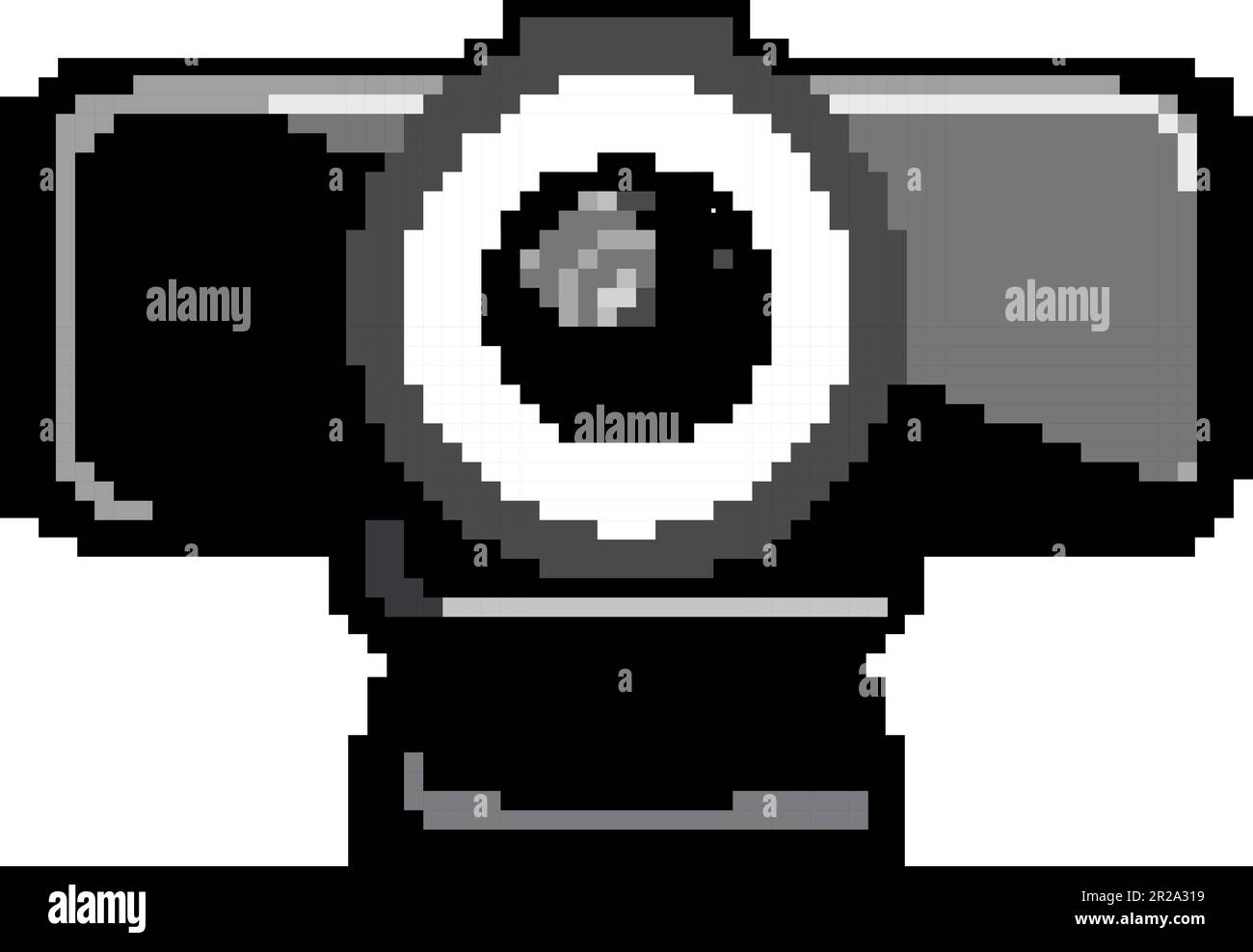 business web camera game pixel art vector illustration Stock Vector Image &  Art - Alamy
