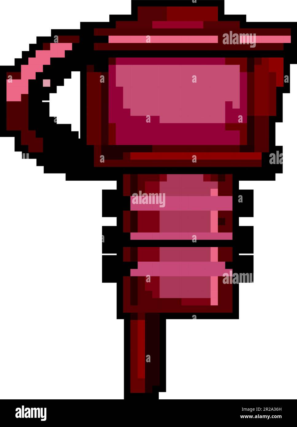 alcohol wine cork game pixel art vector illustration Stock Vector Image