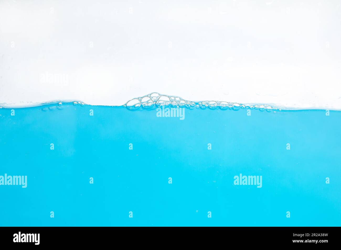 Water Surface Splash and bubbles . on white background Stock Photo Alamy