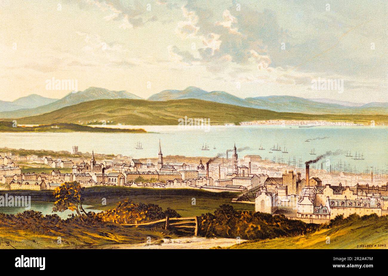 Greenock, Firth of Clyde, county Renfrewshire, Scotland, Great Britain