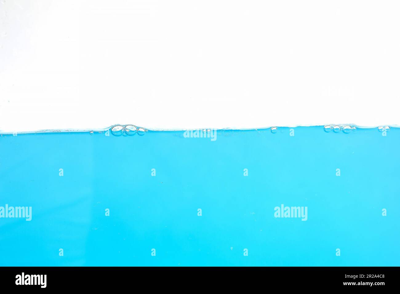 Water Surface Splash and bubbles . on white background Stock Photo Alamy