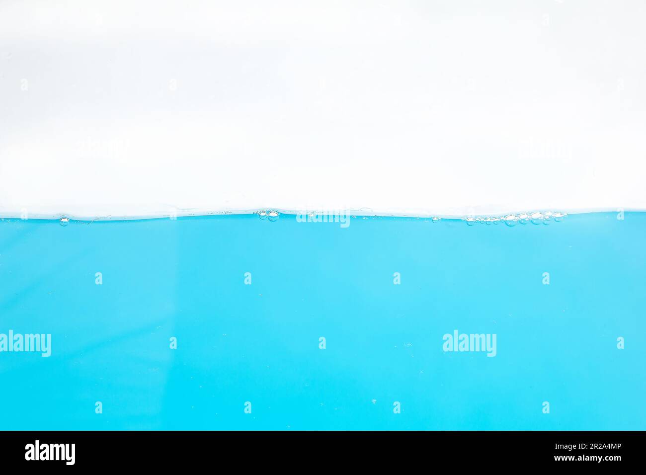 Water Surface Splash and bubbles . on white background Stock Photo - Alamy