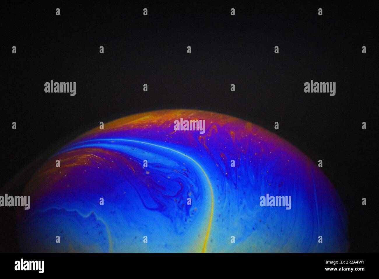 Light diffraction on soap bubble film hires stock photography and