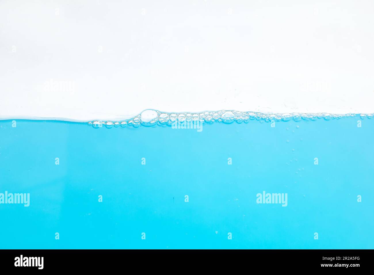 Water Surface Splash and bubbles . on white background Stock Photo Alamy