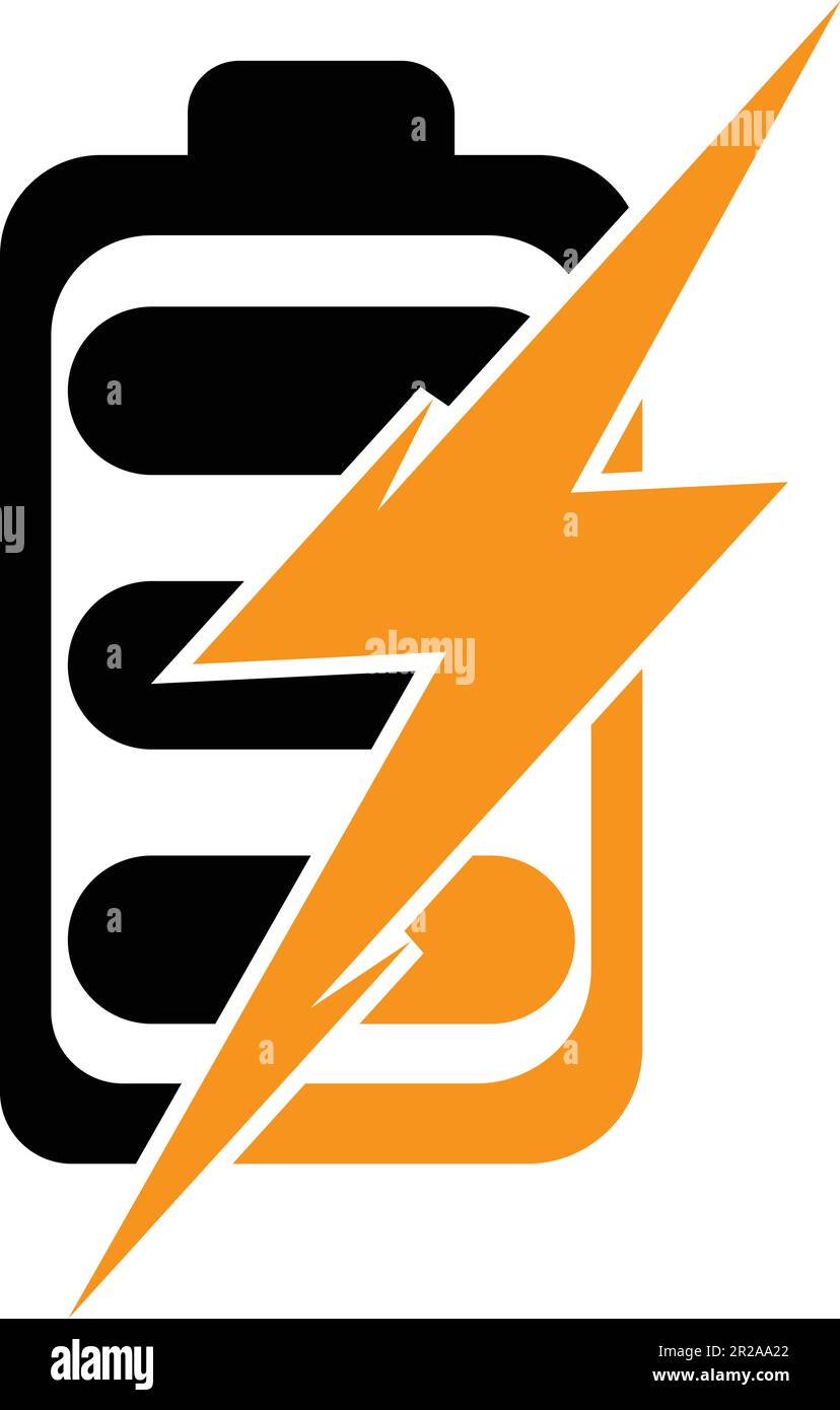 Letter D Battery Logo