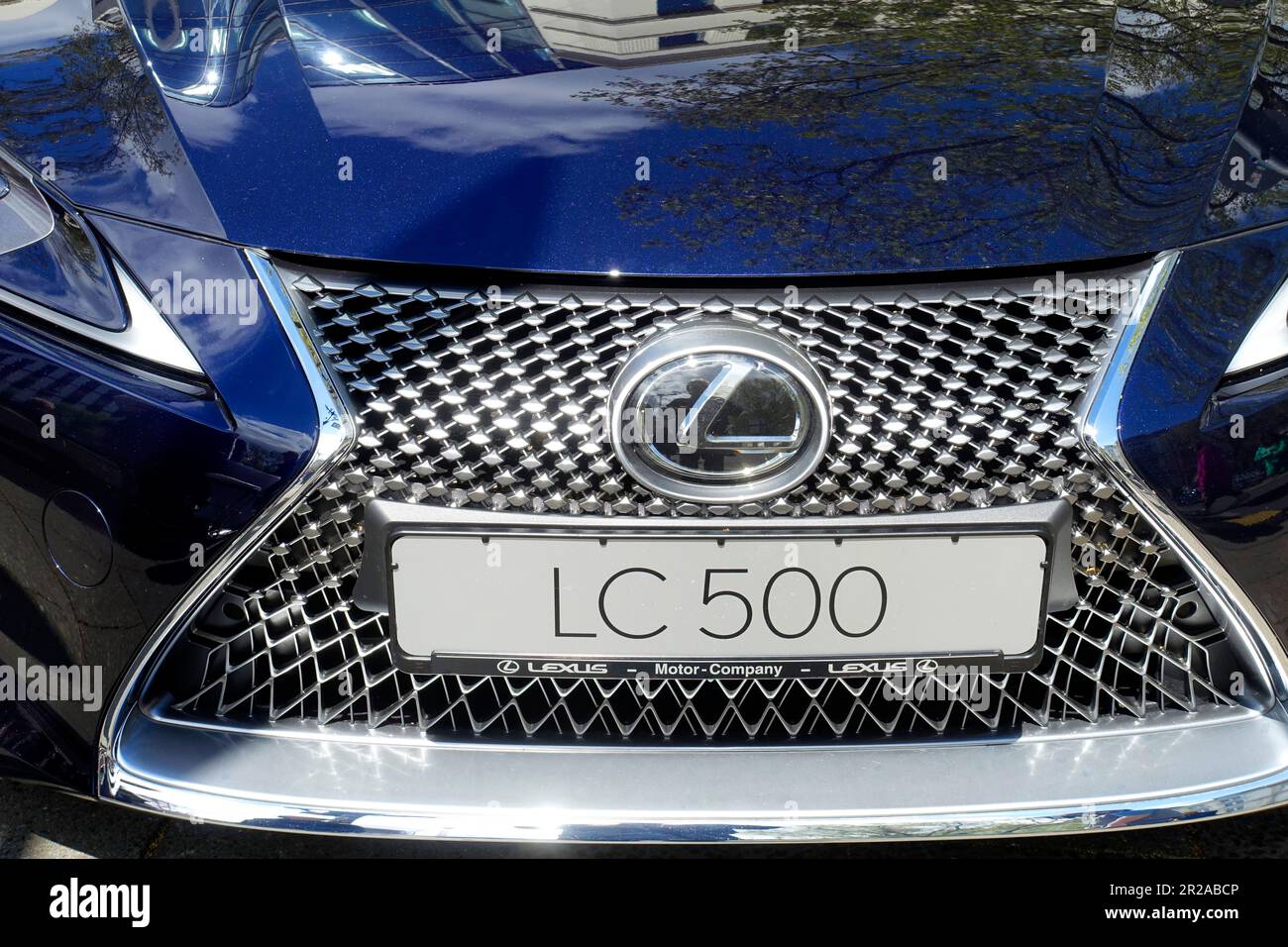 Lexus LC 500, public ground Classic Days 2023, Berlin, Germany Stock Photo