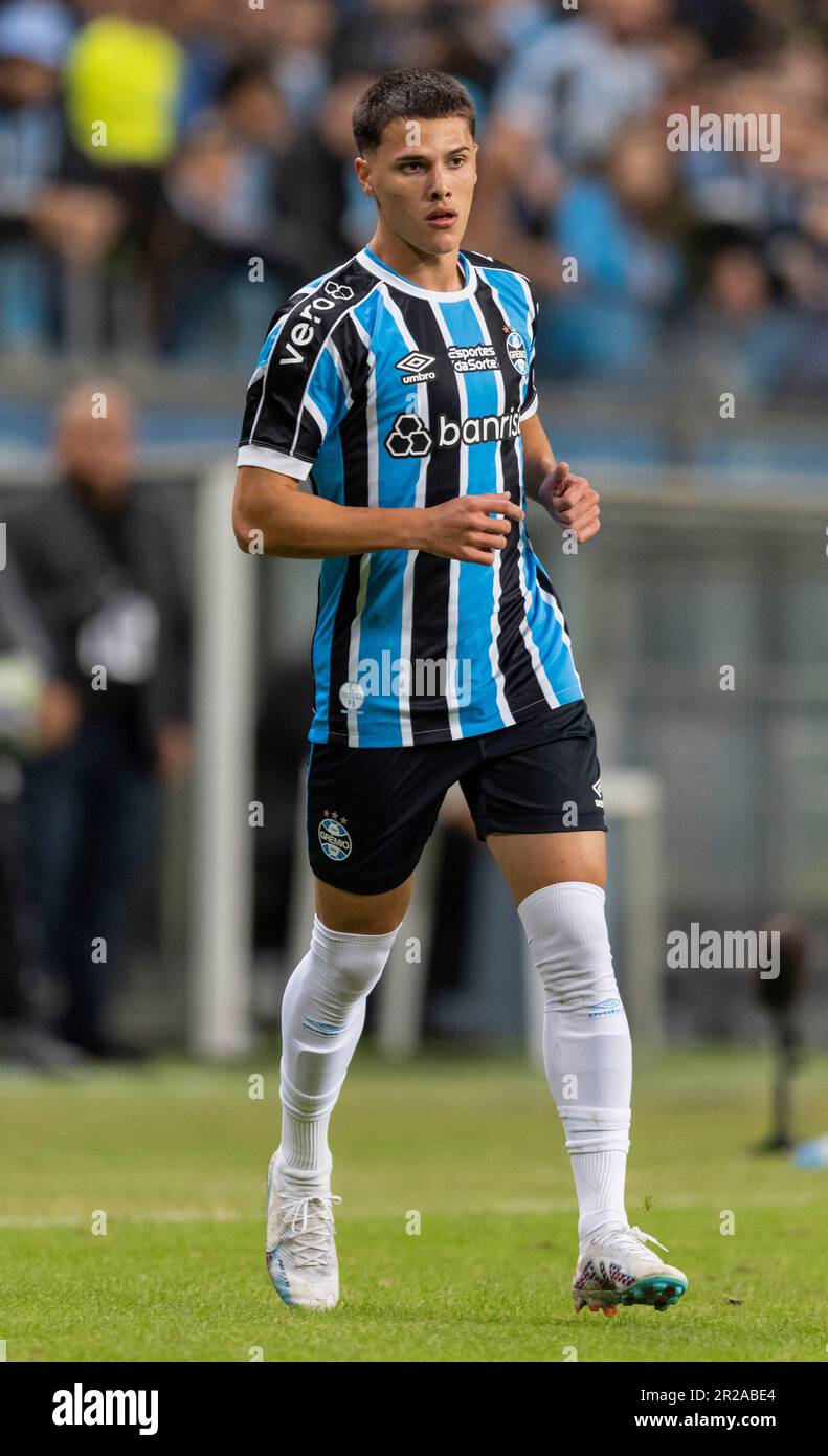 Porto Alegre, Brazil. 17th May, 2023. Zinho do Grêmio disputa o