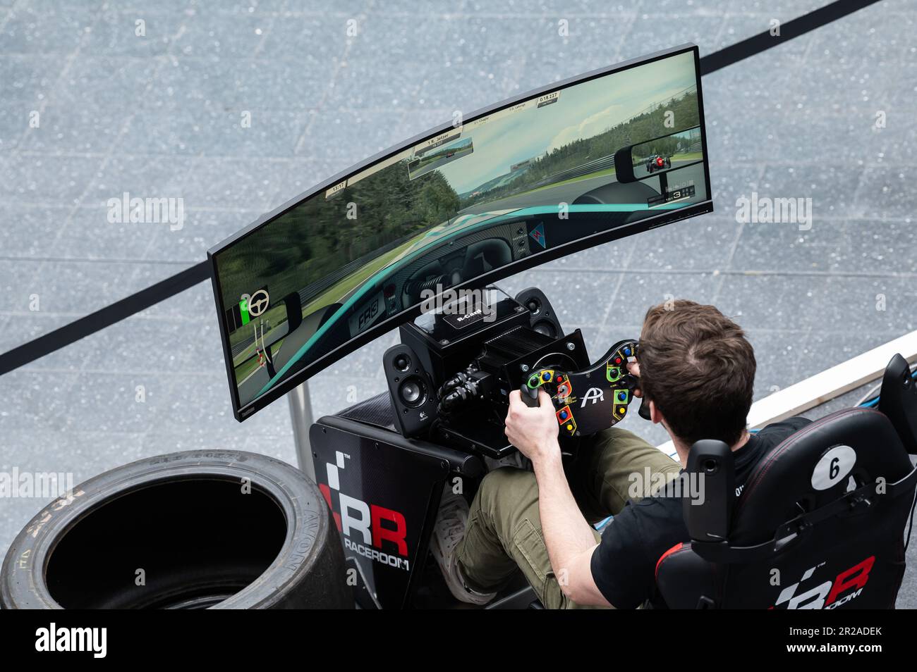 The world center of racing hi-res stock photography and images - Alamy